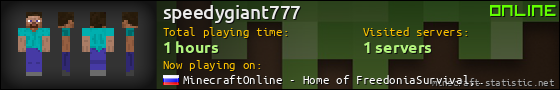 speedygiant777 userbar 560x90