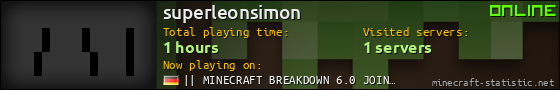 superleonsimon userbar 560x90