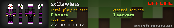 sxClawless userbar 560x90