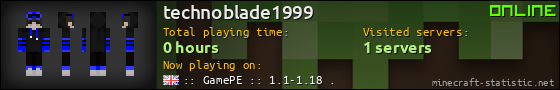 technoblade1999 userbar 560x90