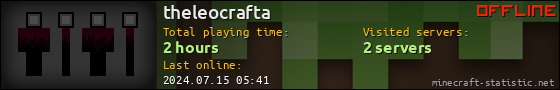 theleocrafta userbar 560x90