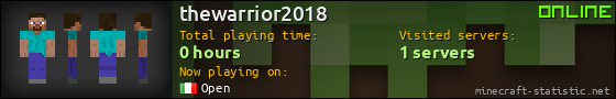 thewarrior2018 userbar 560x90
