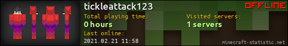 tickleattack123 userbar 560x90