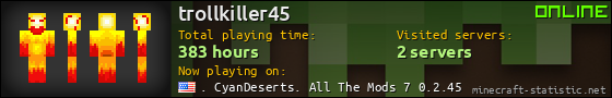 trollkiller45 userbar 560x90