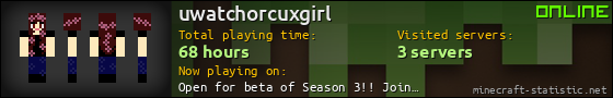 uwatchorcuxgirl userbar 560x90