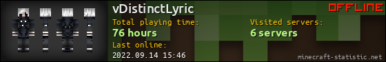 vDistinctLyric userbar 560x90