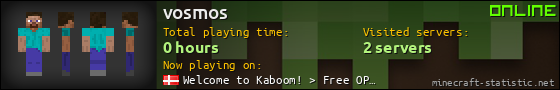 vosmos userbar 560x90