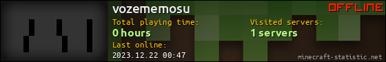 vozememosu userbar 560x90