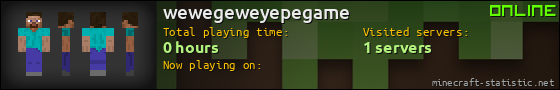 wewegeweyepegame userbar 560x90