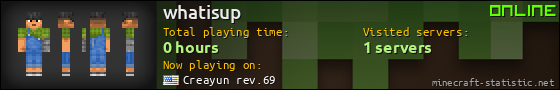 whatisup userbar 560x90