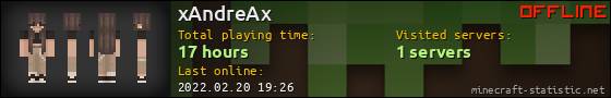 xAndreAx userbar 560x90