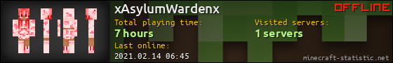 xAsylumWardenx userbar 560x90