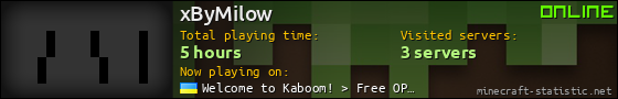 xByMilow userbar 560x90
