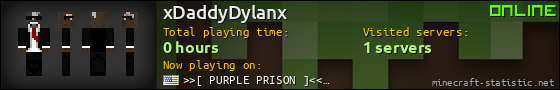 xDaddyDylanx userbar 560x90