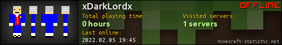 xDarkLordx userbar 560x90