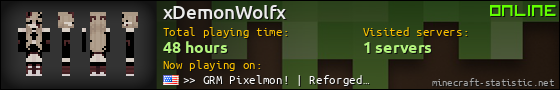 xDemonWolfx userbar 560x90