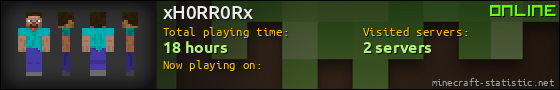 xH0RR0Rx userbar 560x90