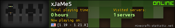 xJaMeS userbar 560x90