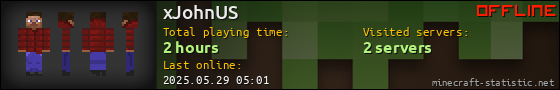 xJohnUS userbar 560x90