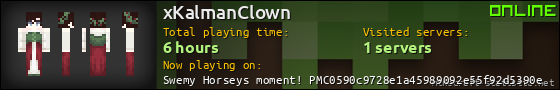 xKalmanClown userbar 560x90