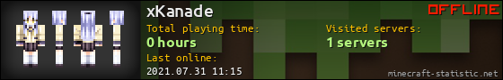 xKanade userbar 560x90