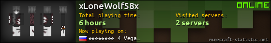 xLoneWolf58x userbar 560x90