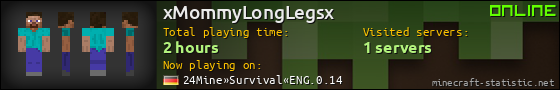 xMommyLongLegsx userbar 560x90