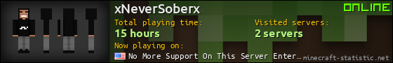 xNeverSoberx userbar 560x90