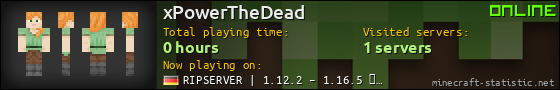 xPowerTheDead userbar 560x90