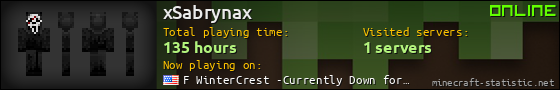 xSabrynax userbar 560x90