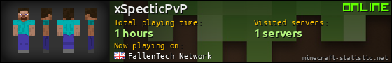 xSpecticPvP userbar 560x90