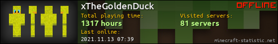 xTheGoldenDuck userbar 560x90