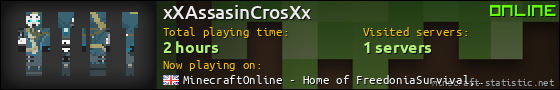 xXAssasinCrosXx userbar 560x90