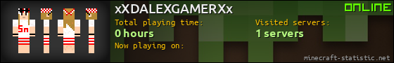 xXDALEXGAMERXx userbar 560x90