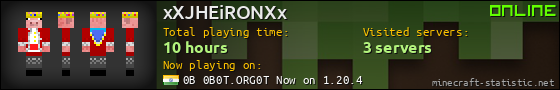 xXJHEiRONXx userbar 560x90