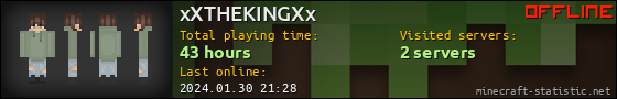 xXTHEKINGXx userbar 560x90