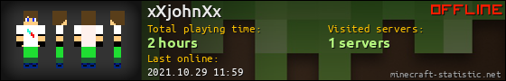 xXjohnXx userbar 560x90