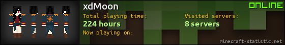 xdMoon userbar 560x90