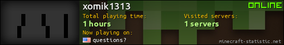xomik1313 userbar 560x90