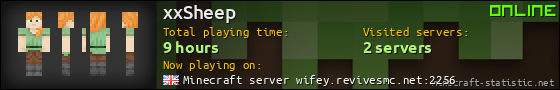 xxSheep userbar 560x90