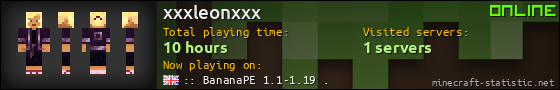xxxleonxxx userbar 560x90