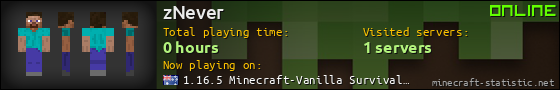 zNever userbar 560x90