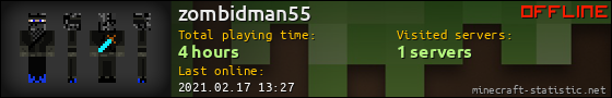 zombidman55 userbar 560x90