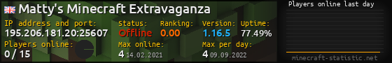 Userbar 560x90 with online players chart for server 195.206.181.20:25607