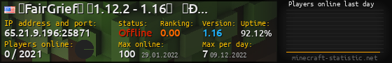 Userbar 560x90 with online players chart for server 65.21.9.196:25871