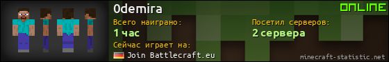 Юзербар 560x90 для 0demira