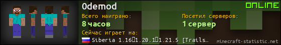 Юзербар 560x90 для 0demod