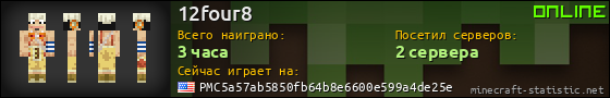 Юзербар 560x90 для 12four8