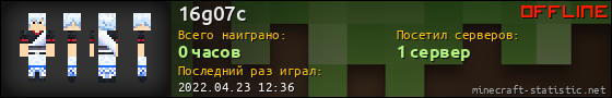 Юзербар 560x90 для 16g07c