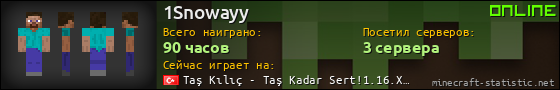 Юзербар 560x90 для 1Snowayy